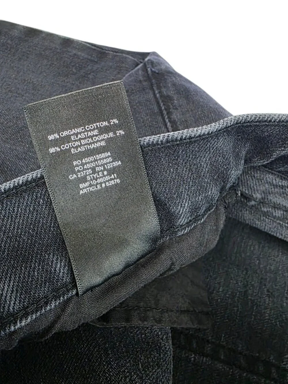 Aritzia Denim Forum The Arlo High Rise Straight Jeans, Button Fly, Size 31 - Picture 9 of 11